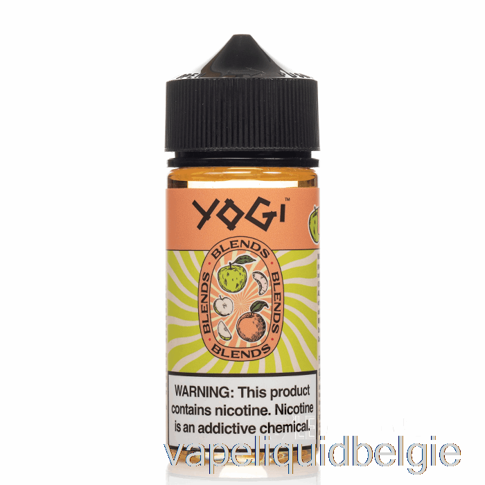 Vape België Appel Perzik Ijs - Yogi Blends - 100ml 3mg